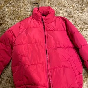 Pink Puffer Jacket